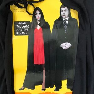 NWT Full hood cape in black